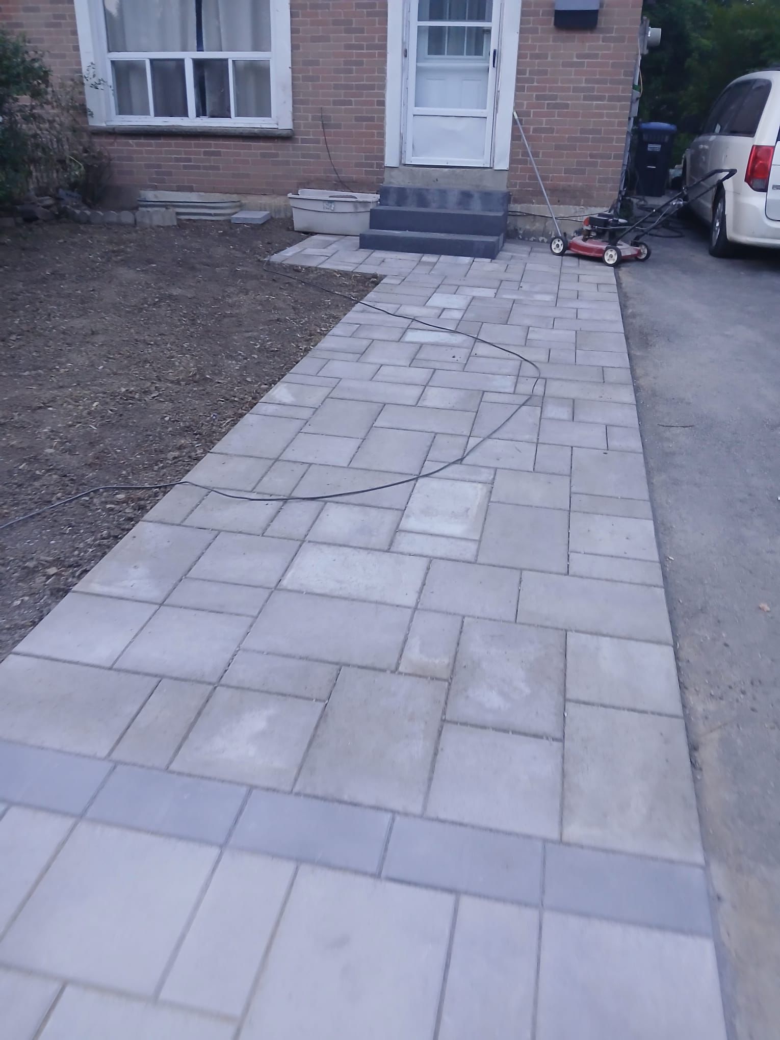 Projects Paver Walkway Installation