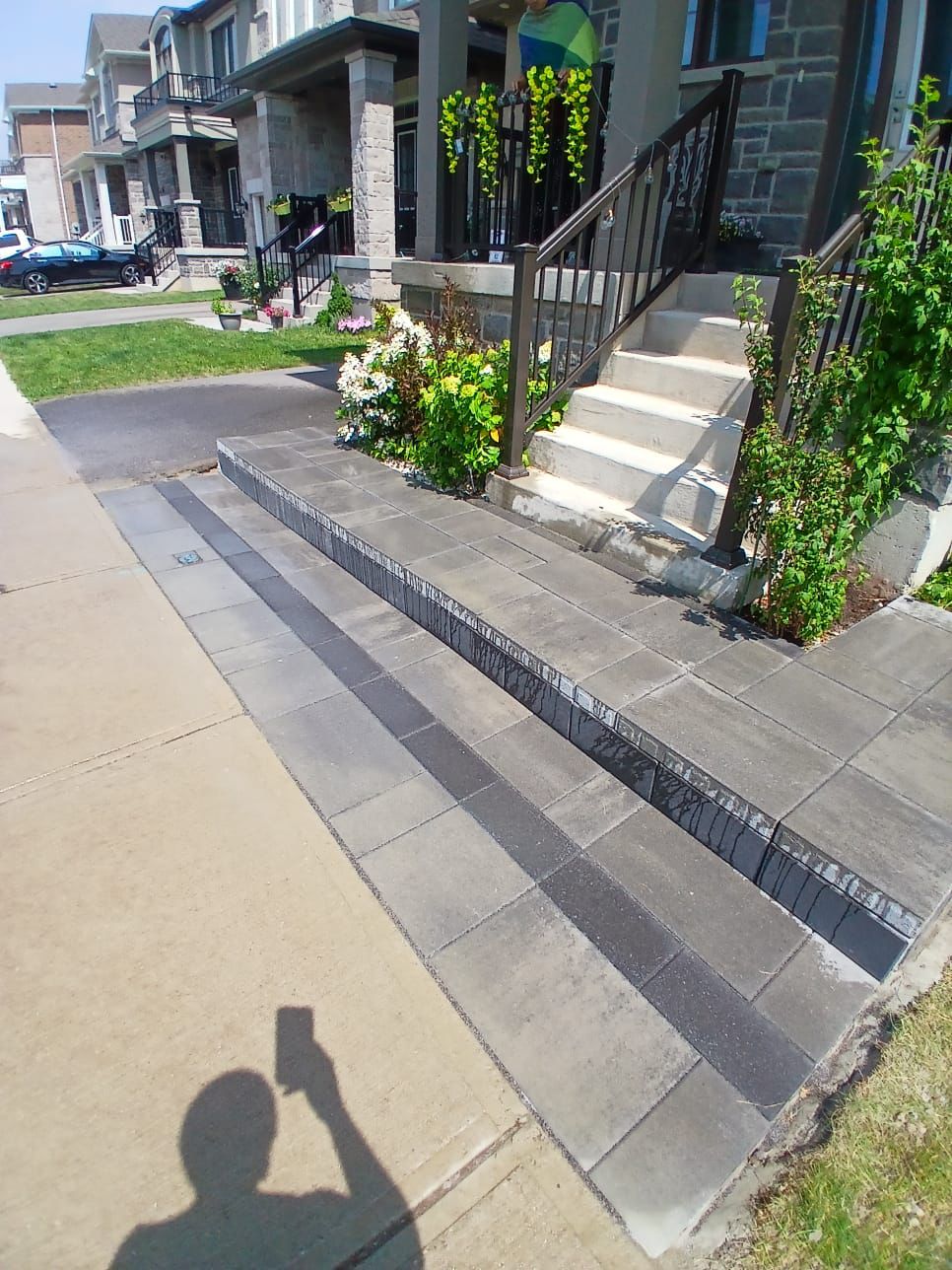 Projects Front Entry Steps
